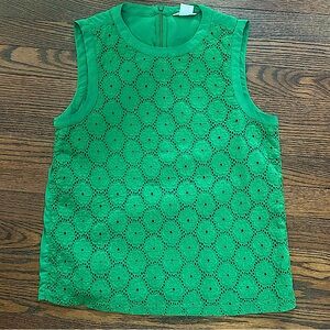 Joe Fresh eyelet sleeveless top